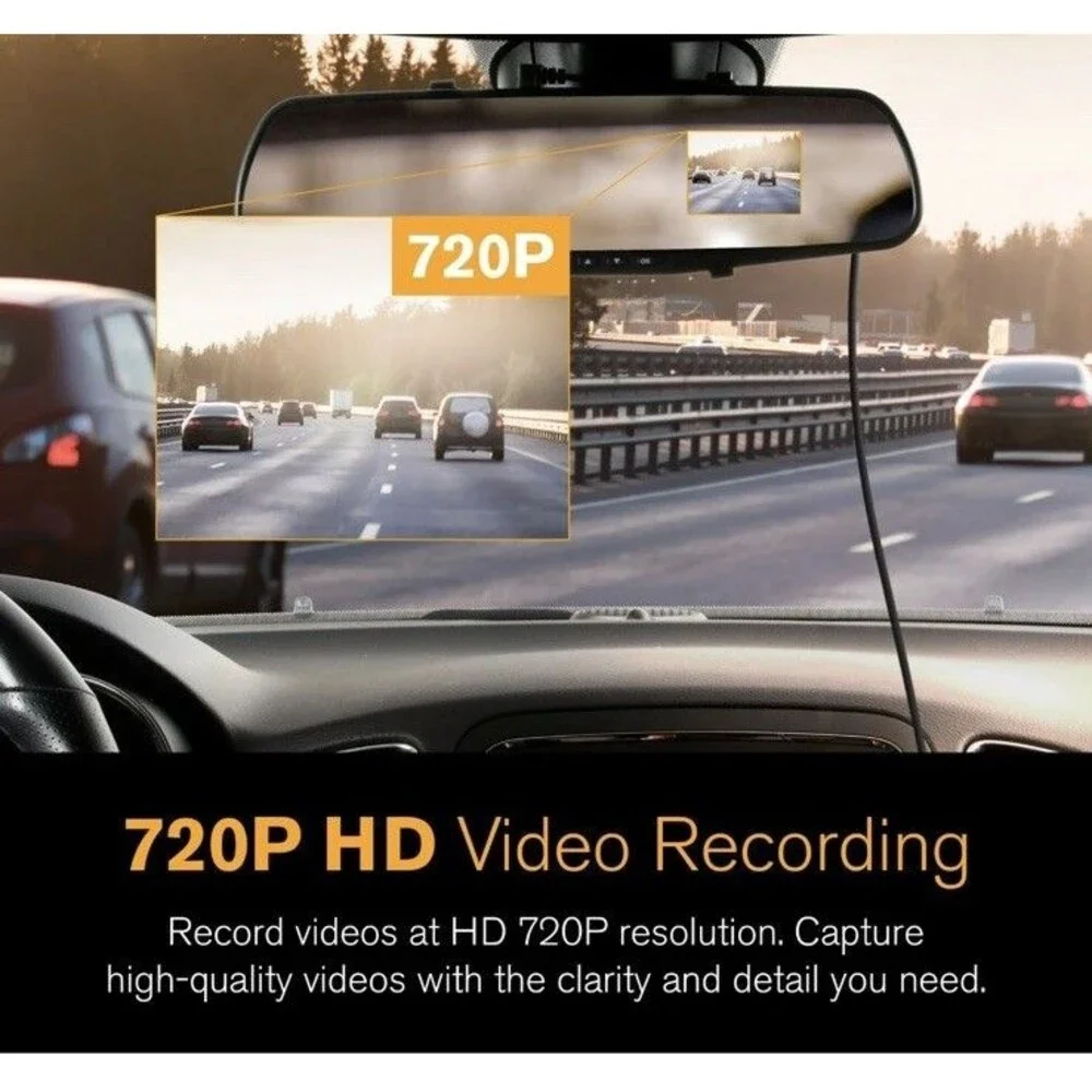 YADA 720p MIRROR ROADMAP 2.4' SCREEN 120DEGREE ANGLE MOTION DETECTION